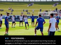 B体育体育在线-蒙特雷赛前训练公开，备战世俱杯冲刺