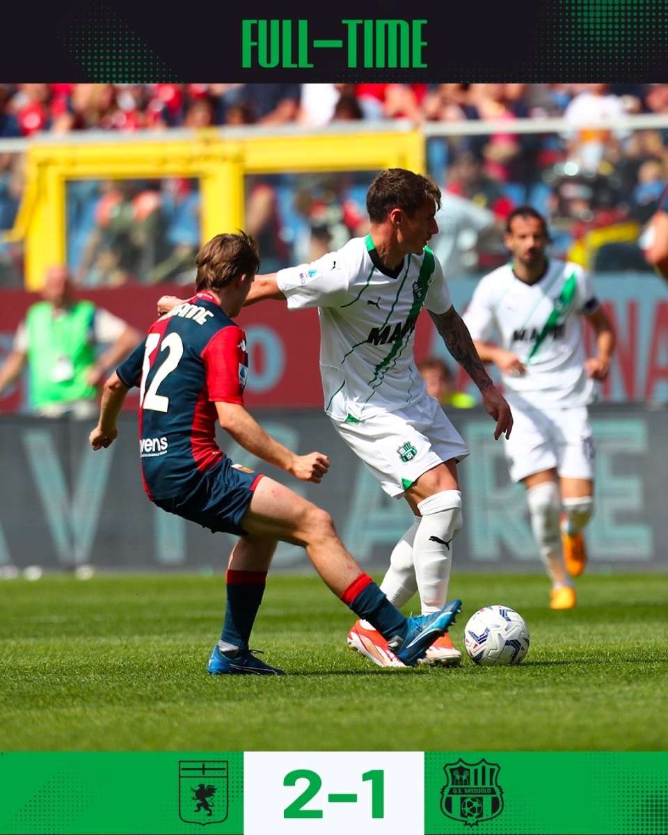 包含萨索洛客场战平，积分榜保持稳定的词条